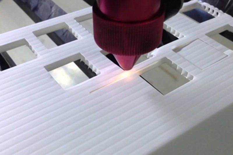 plastic laser cutting material