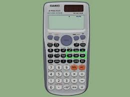 calculator with sine, cosine & tangent
