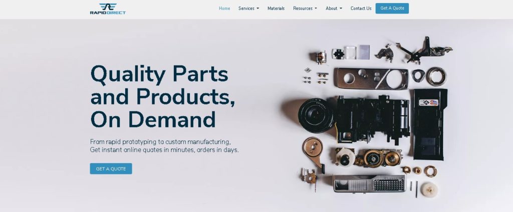 rapiddirect anodizing service