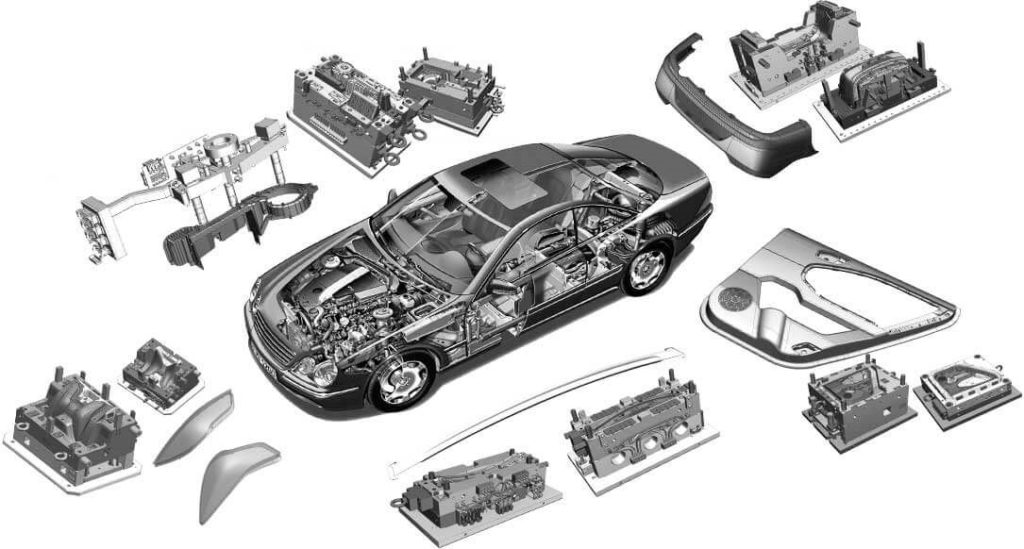 Plastic automotive parts