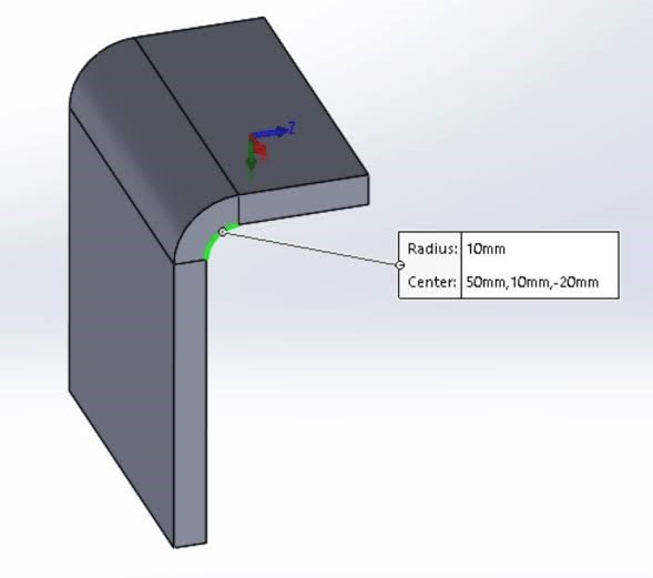 bend radius