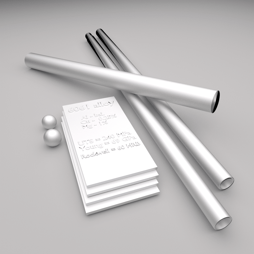 comparing the properties of titanium vs. aluminum