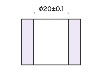 part design with bilateral machining tolerances