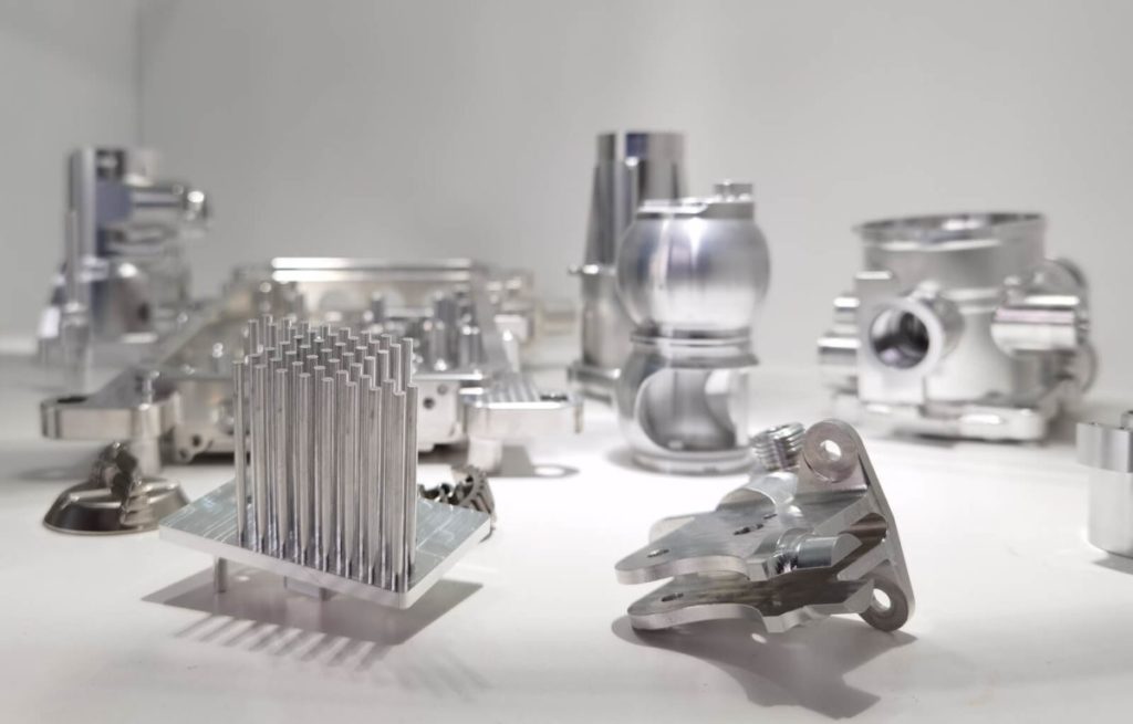 parts made from aluminum metal