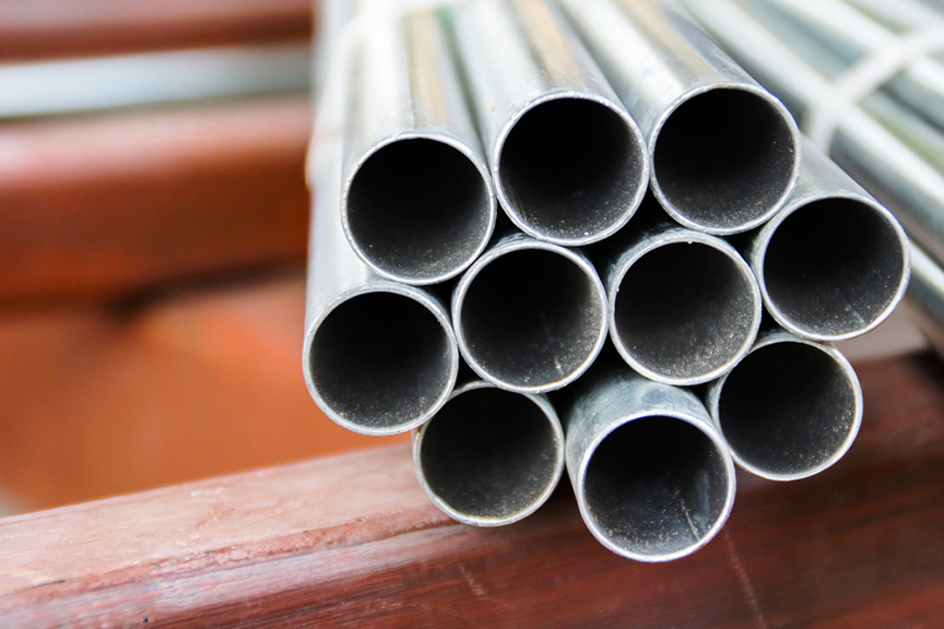 Tubes made of carbon steel 