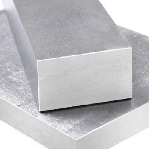 An aluminum 6063 block: a type of aluminum material