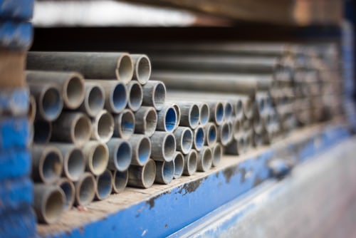 Steel pipes 