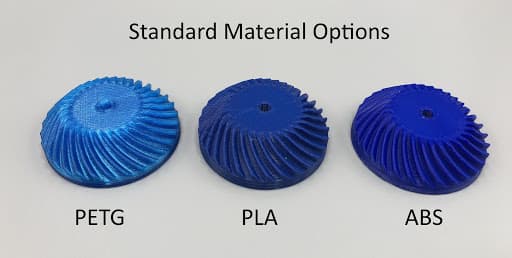 material selection in how to make strong 3D prints 