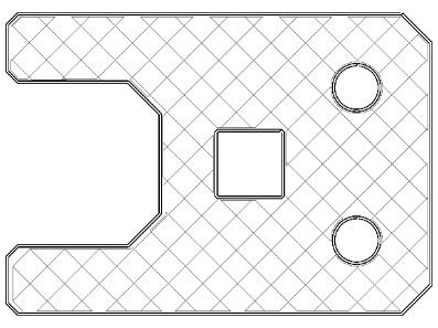 rectangular infill pattern