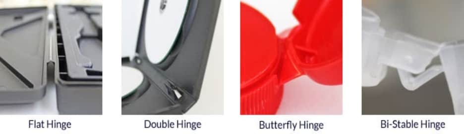 types of living hinge design