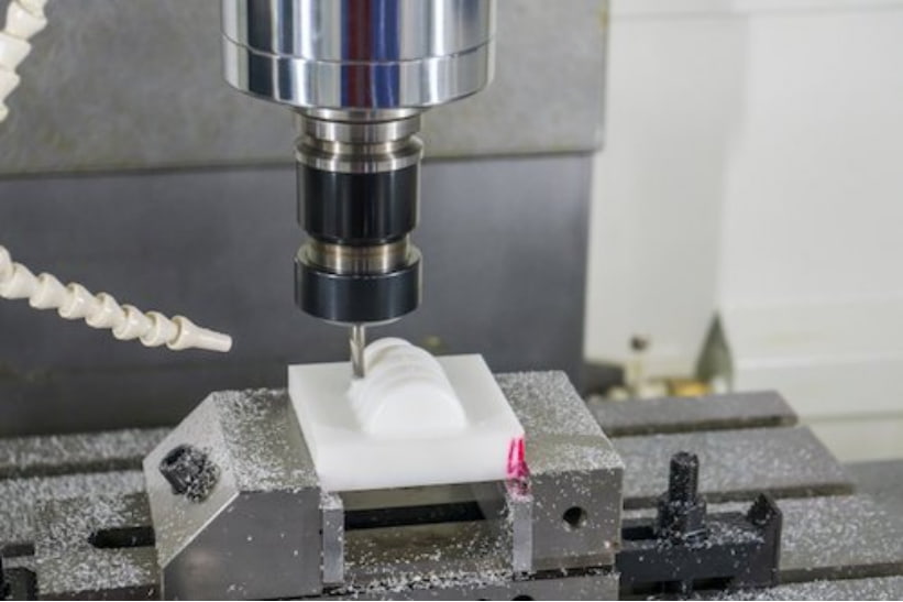 CNC machining method for plastic prototype manufacturing