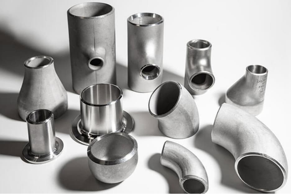 Various parts made from stainless steel tubing