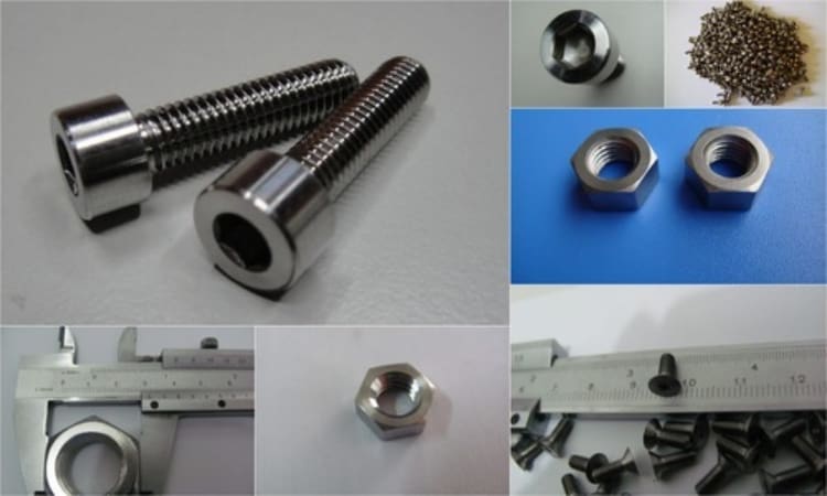 Aerospace titanium fasteners