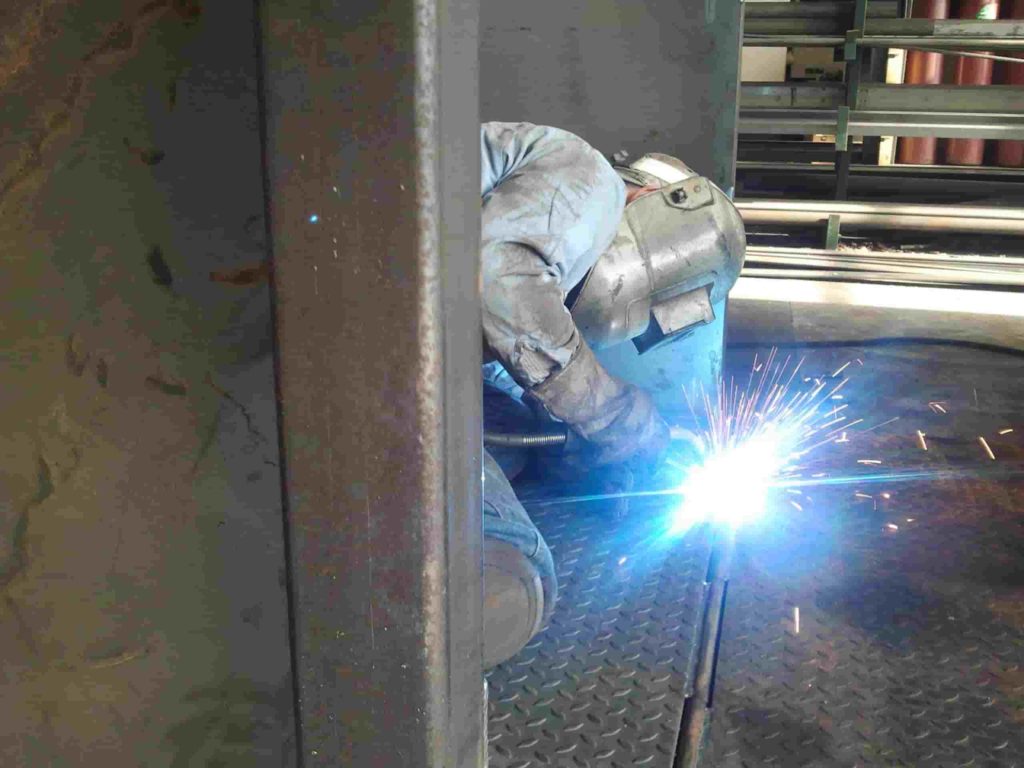 welding steel plate