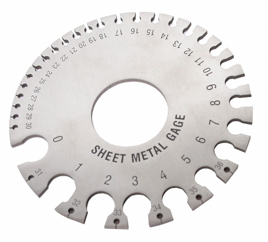 what is sheet metal gauge