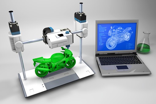 development of 3D printed motorcycle parts