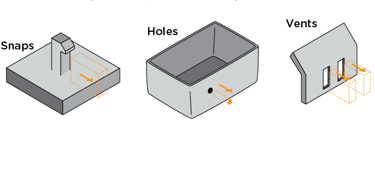 Injection Moulding - Bump Offs