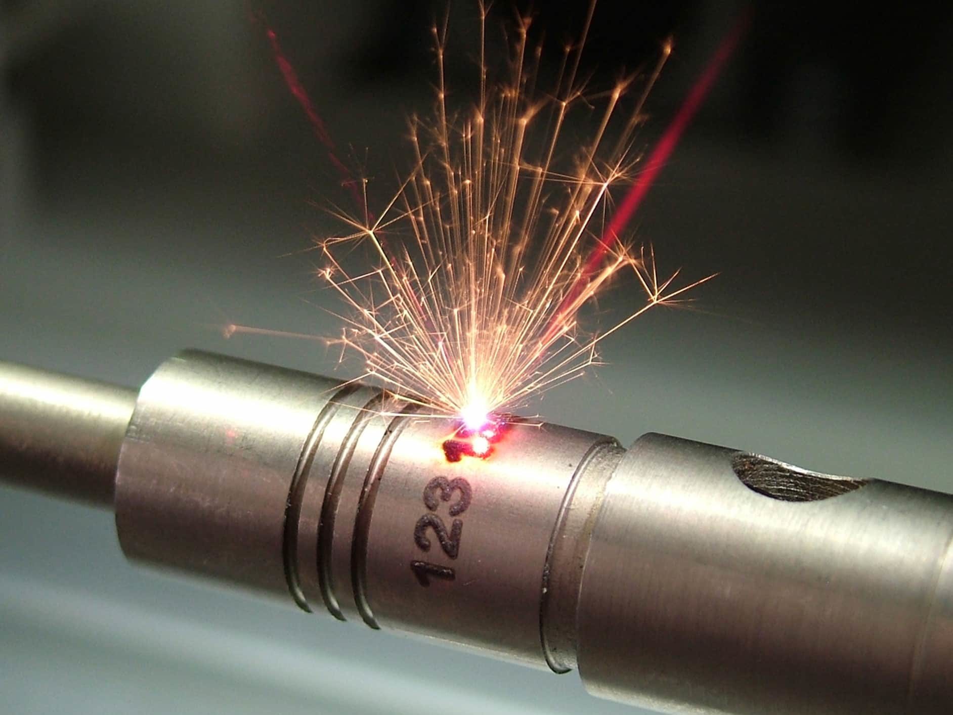 laser marking metal product