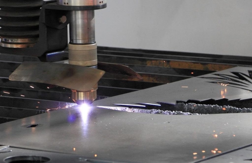 laser cutting process