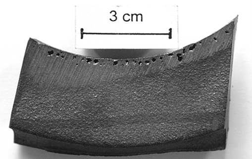 gas porosity defect