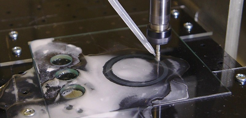 cnc glass machining