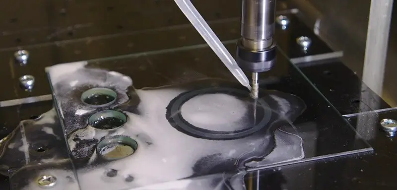cnc glass machining