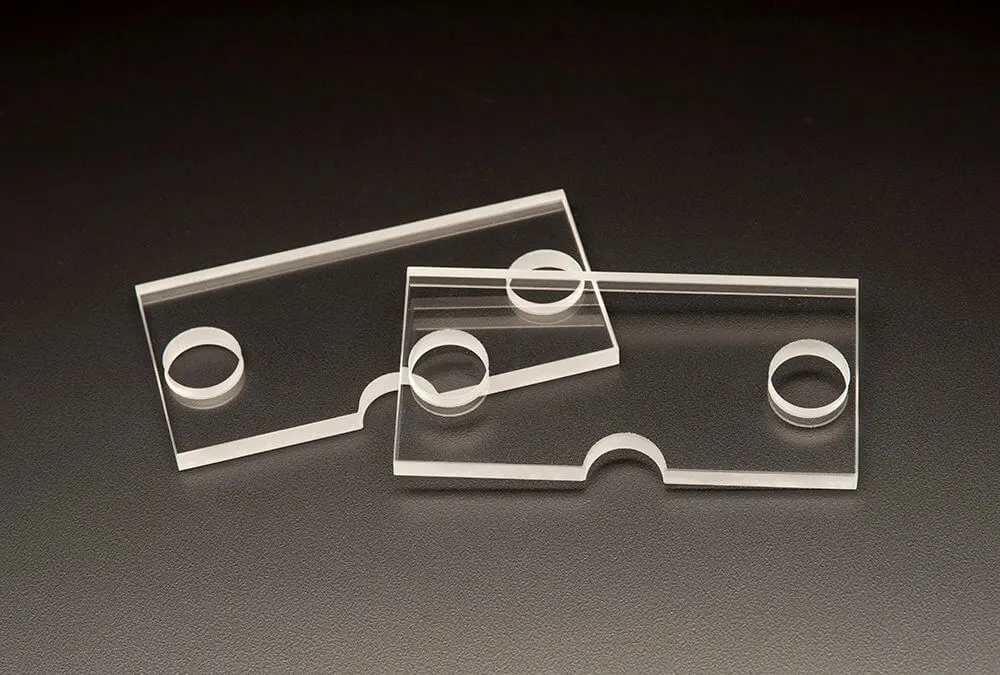 fused quartz machining