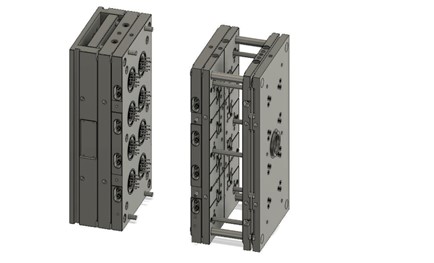 three plate injection mold