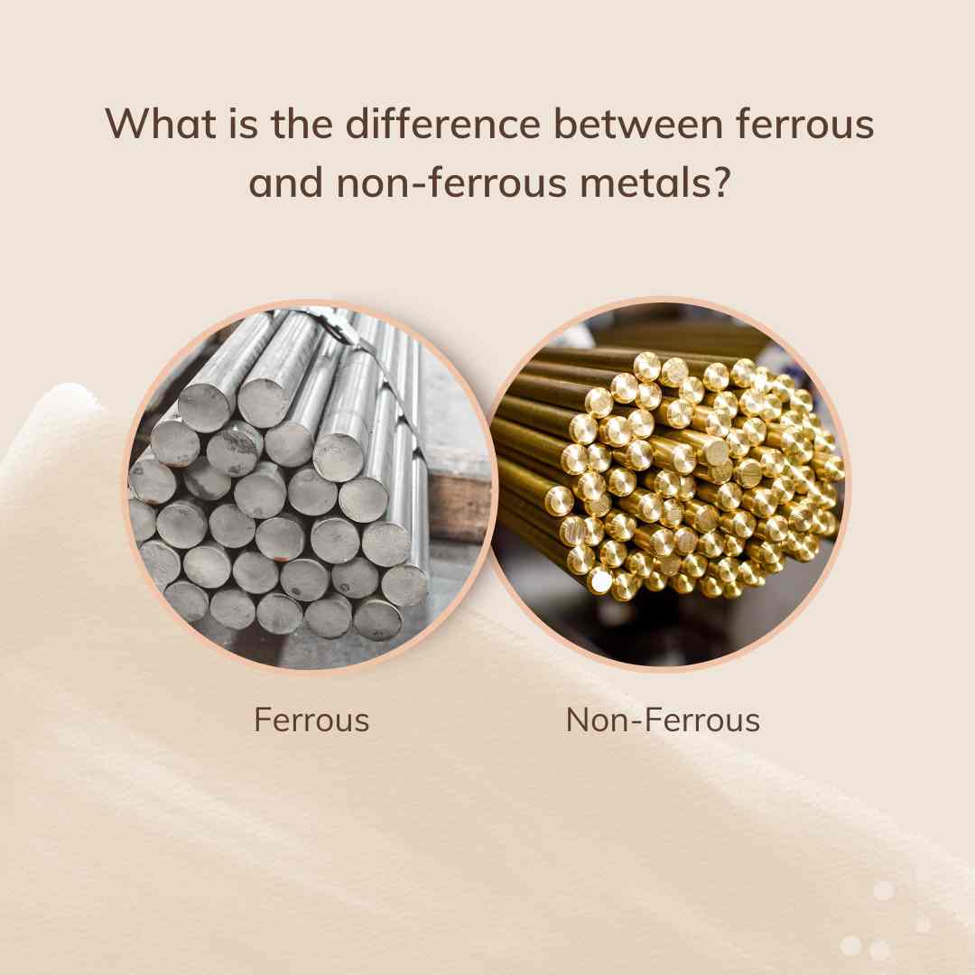 Difference between ferrous and non ferrous