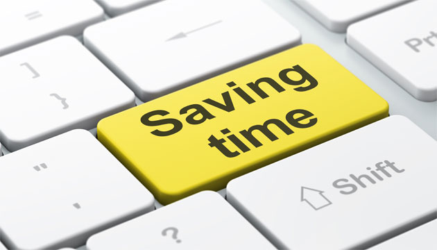 the key to saving time