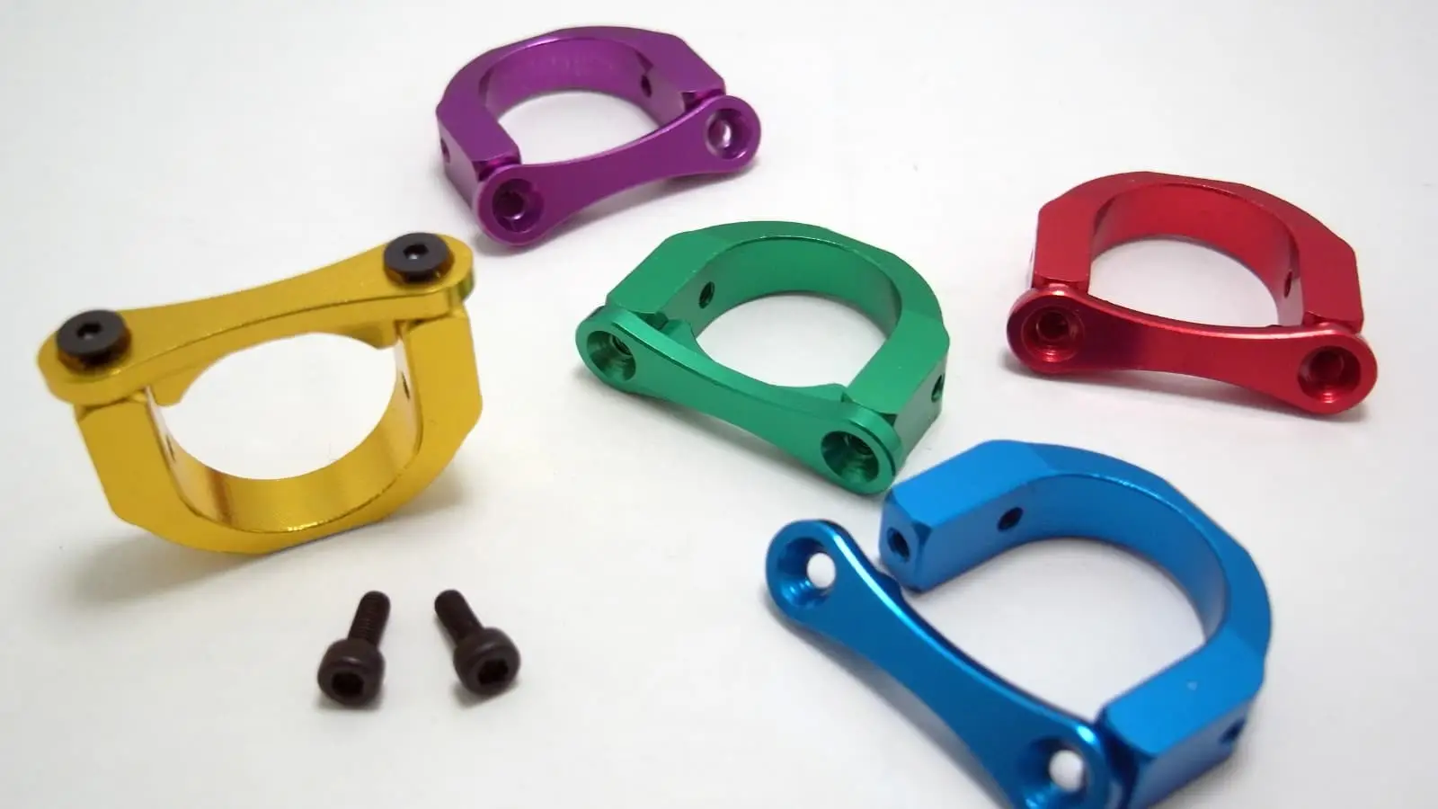 anodizing finished cnc machining parts
