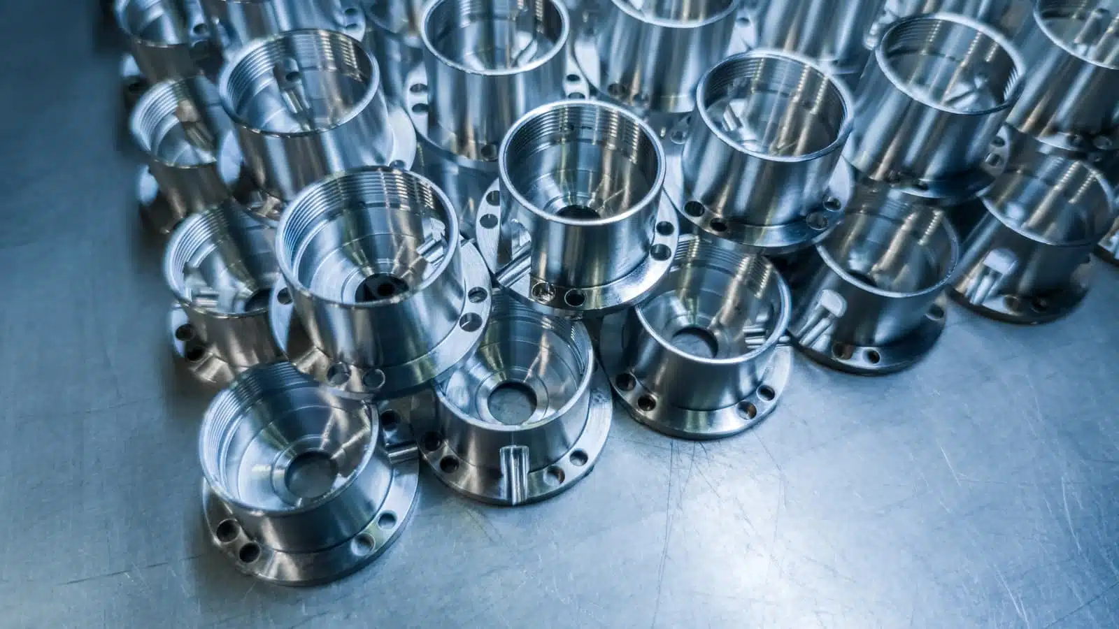 polished cnc parts