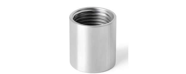 cylindrical stainless steel part