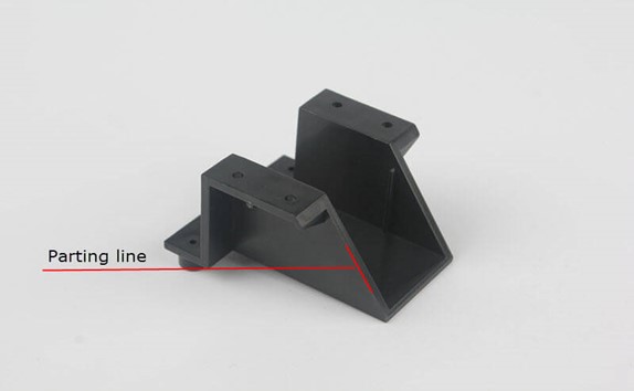 parting line design in injection molding