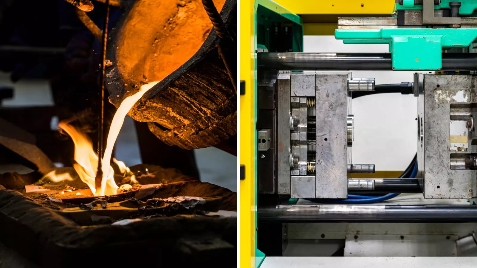 casting vs injection molding