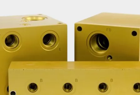 anodizing part brown