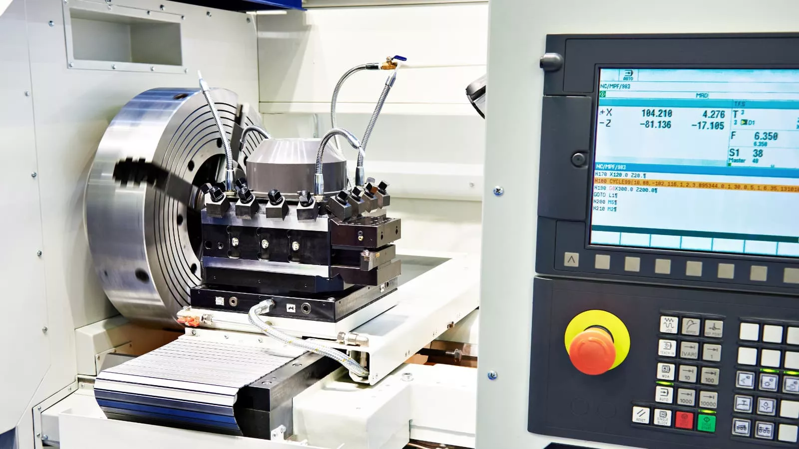 complex setup cnc machining