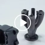 3d printing pa nylon part video