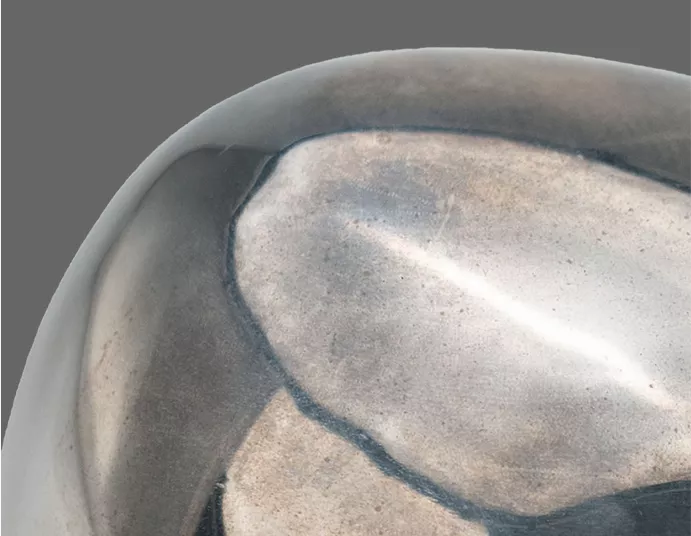 polished 3d printed surface