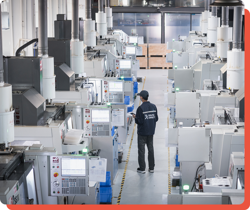 rd CNC-Bearbeitungszentrum