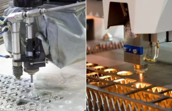 cost of laser cutting and waterjet cutting