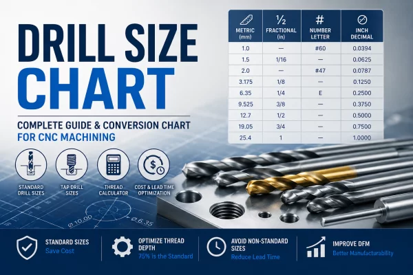 Complete Drill Size Chart: Metric, Fractional & Tap Sizes